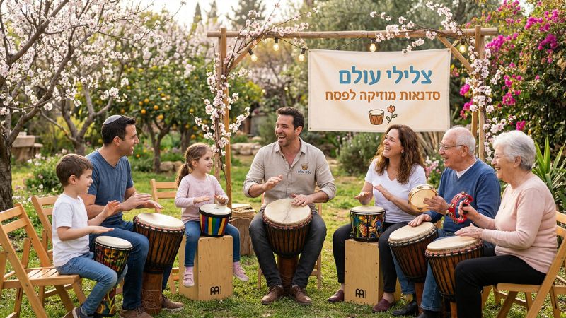 סדנאות מוזיקה לפסח
