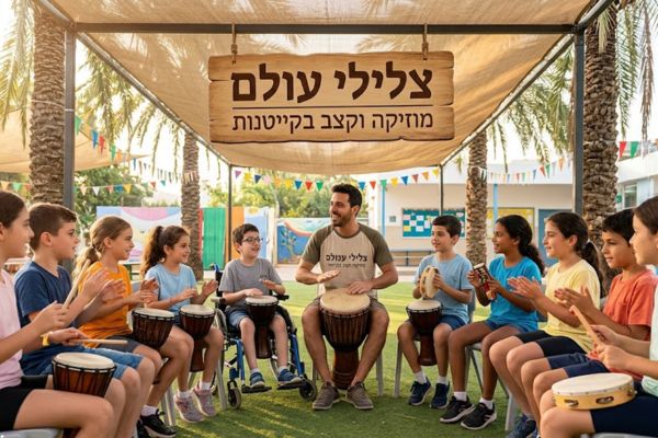 מפעילים לקייטנות על בסיס מוזיקה